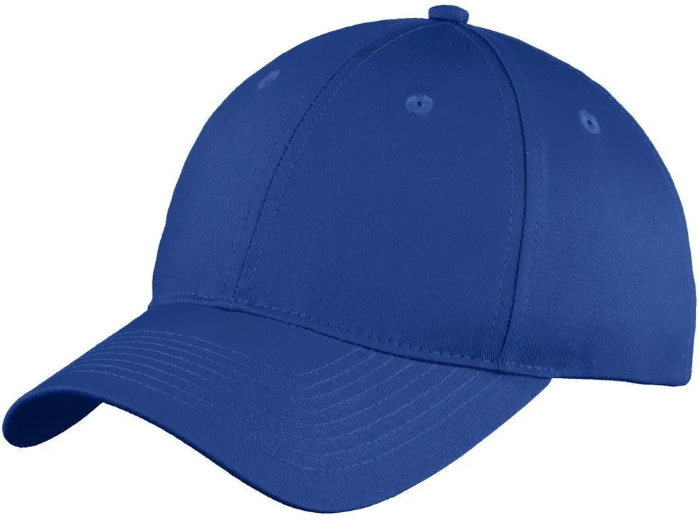 Port & Company Six-Panel Unstructured Twill Cap