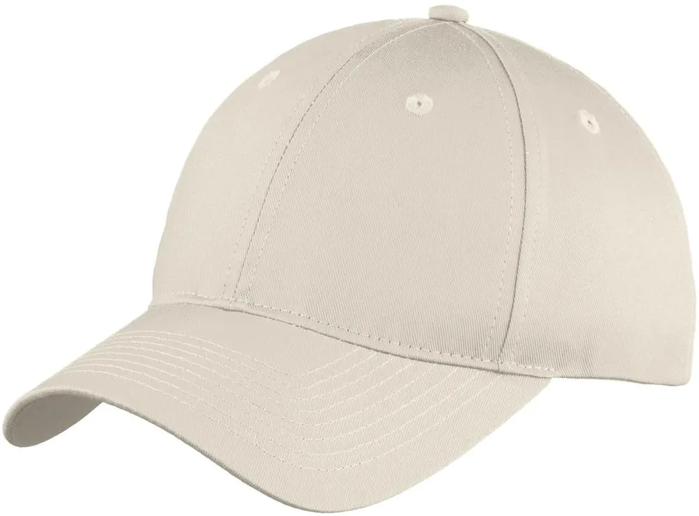 Port & Company Six-Panel Unstructured Twill Cap