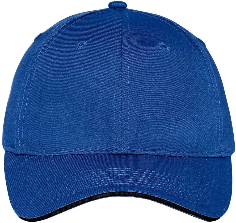 Port & Company Unstructured Sandwich Bill Cap