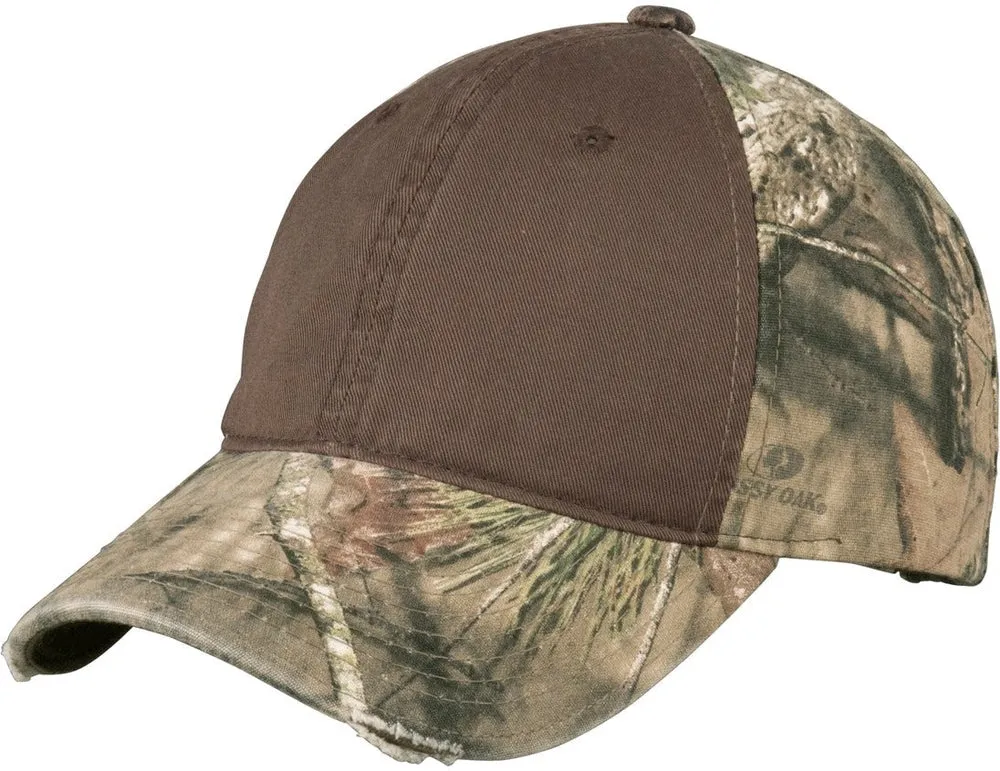 Port Authority Camo Cap with Contrast Front