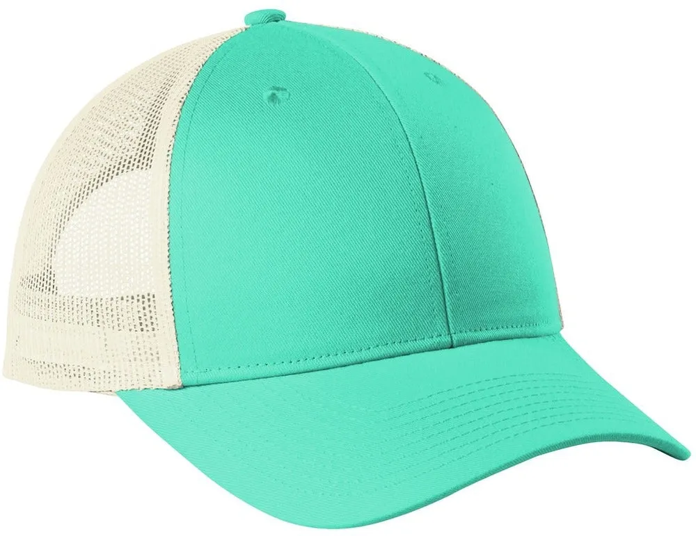 Port Authority Low-Profile Snapback Trucker Cap