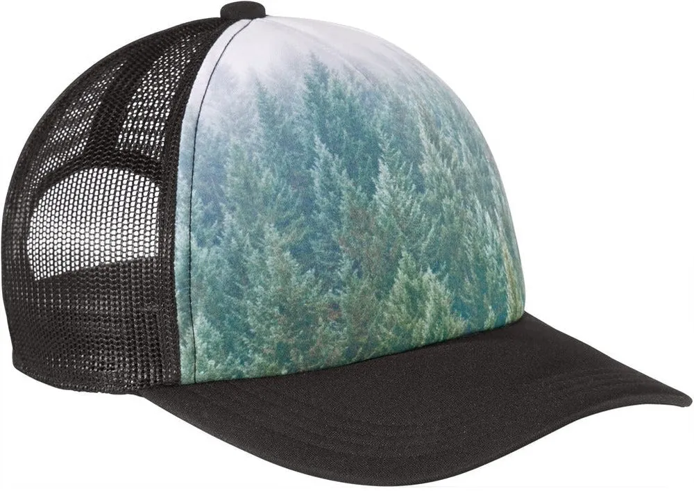 Port Authority Photo Real Snapback Trucker Cap