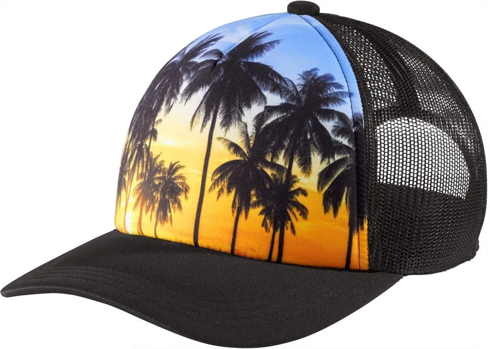 Port Authority Photo Real Snapback Trucker Cap