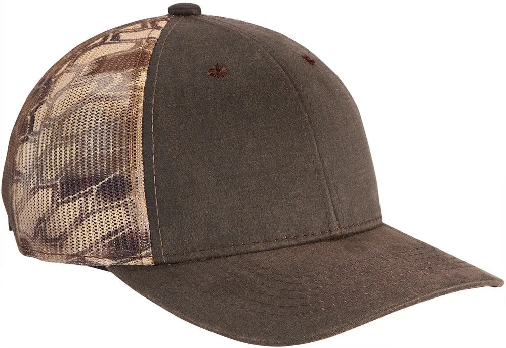 Port Authority Pigment Print Camouflage Mesh Back Cap