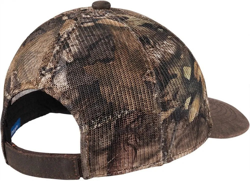 Port Authority Pigment Print Camouflage Mesh Back Cap