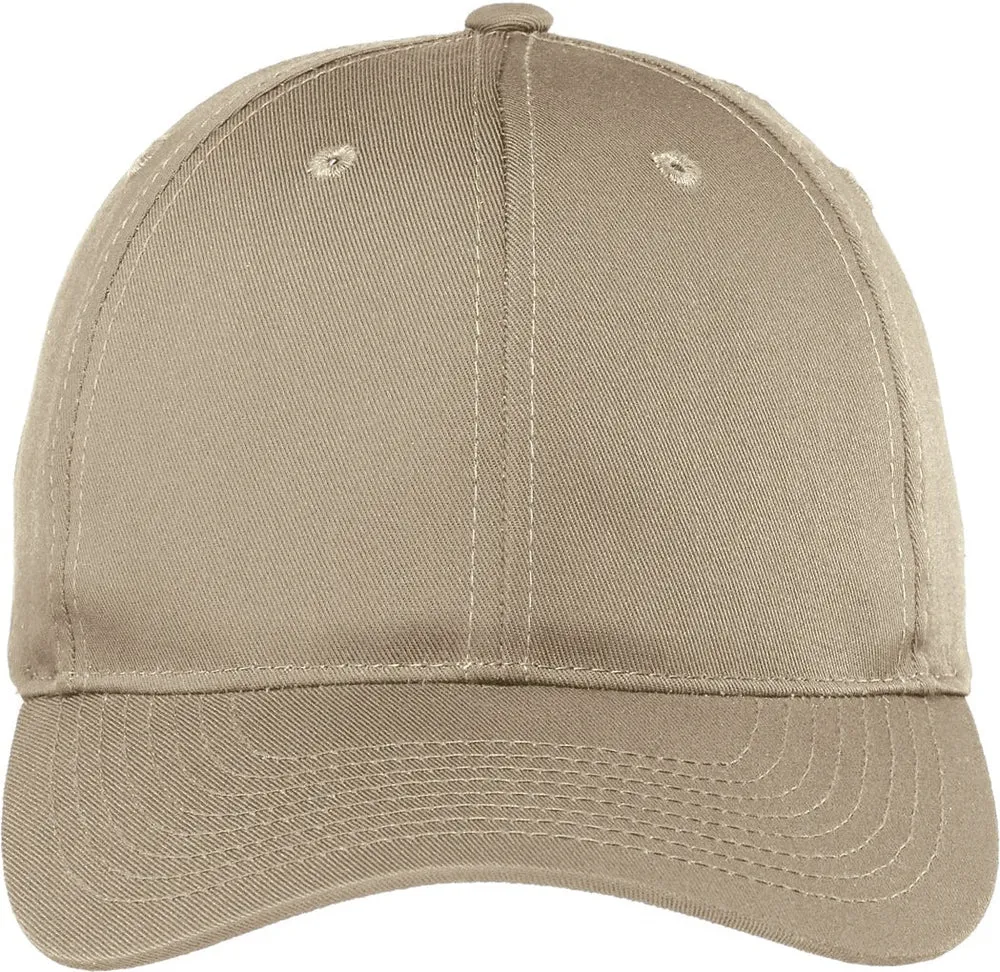 Port Authority Structured Fine Twill Cap