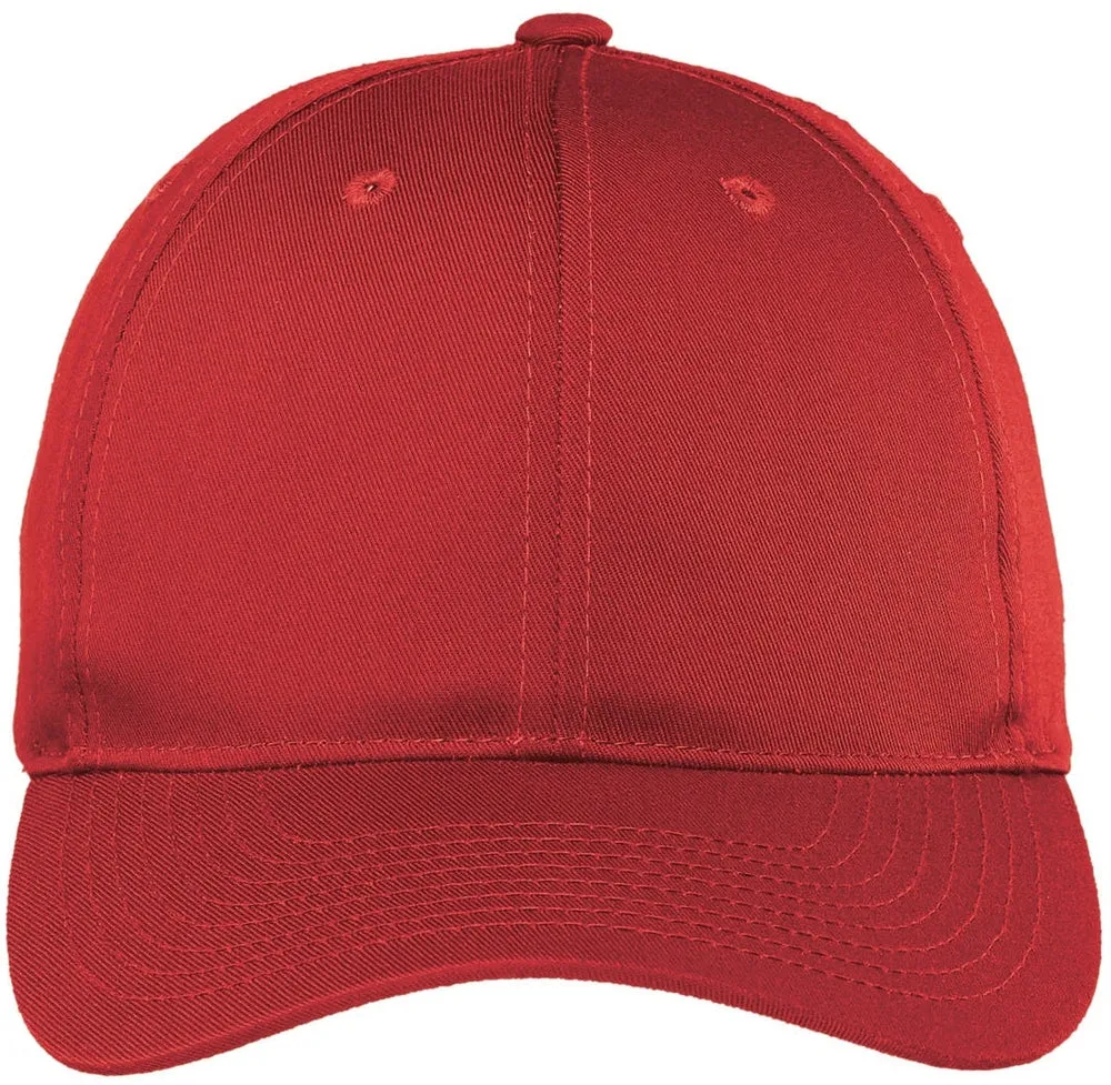 Port Authority Structured Fine Twill Cap