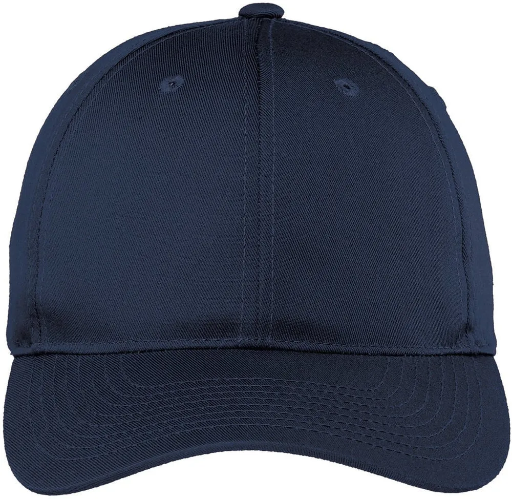 Port Authority Structured Fine Twill Cap