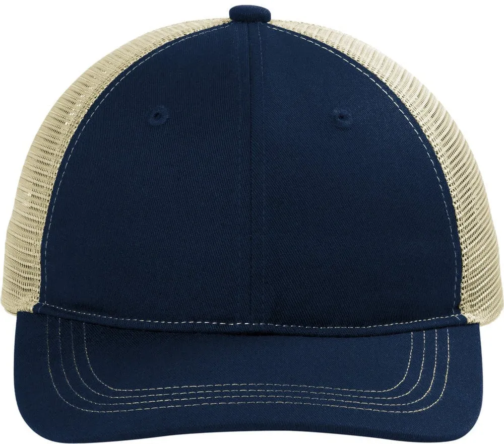 Port Authority Unstructured Snapback Trucker Cap
