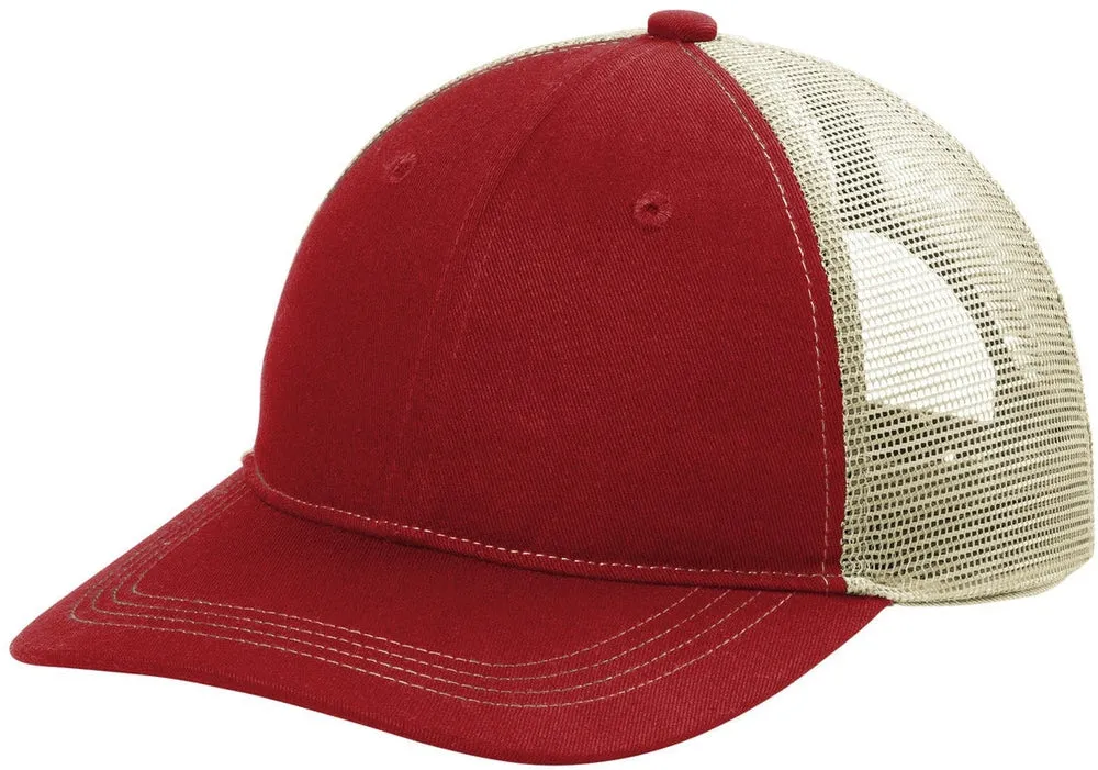 Port Authority Unstructured Snapback Trucker Cap