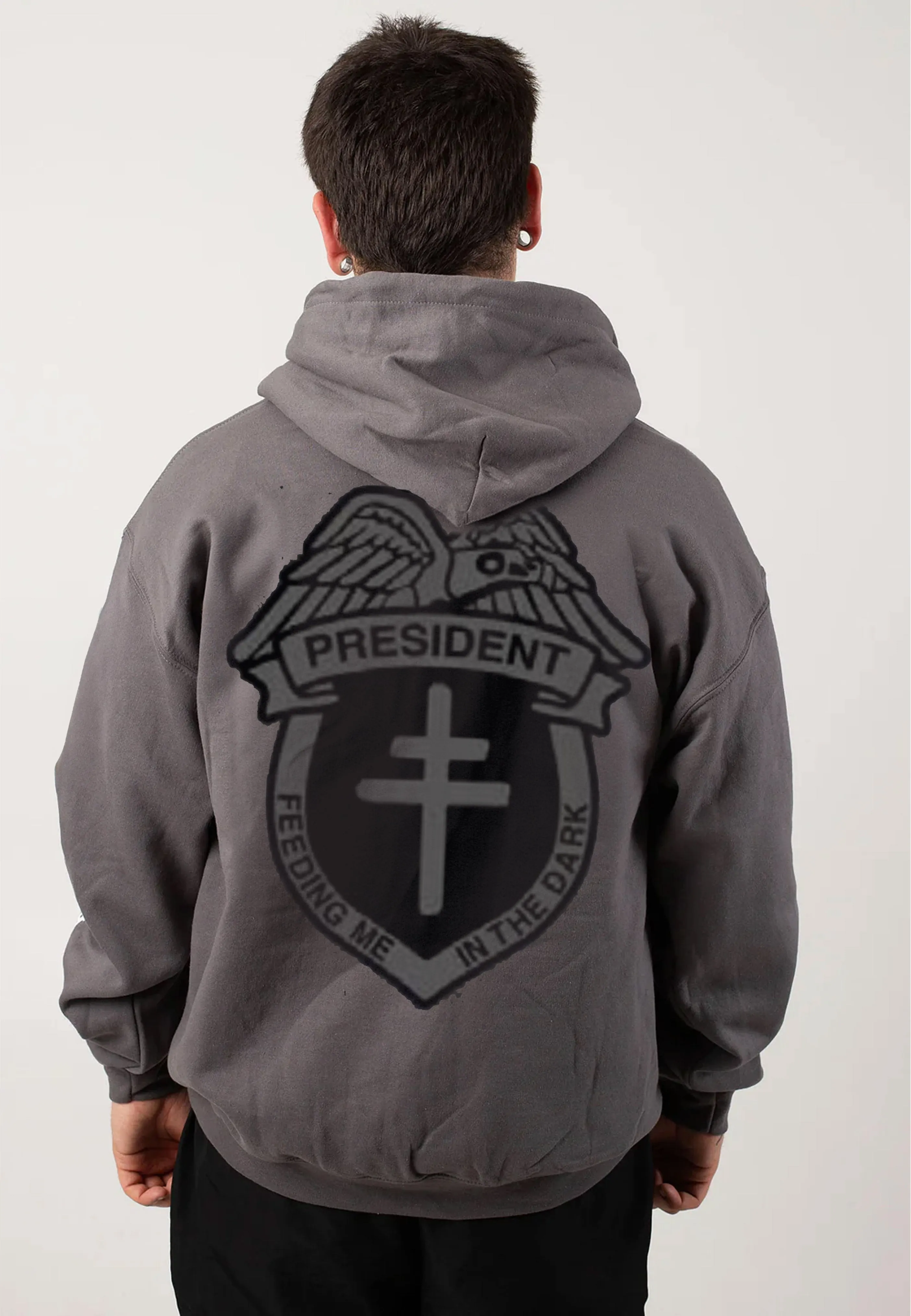 President - In The Dark Stormy Grey - Hoodie