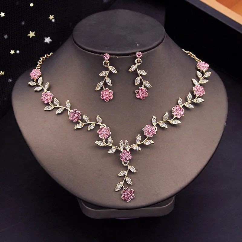 Princess Rose Jewelry Set