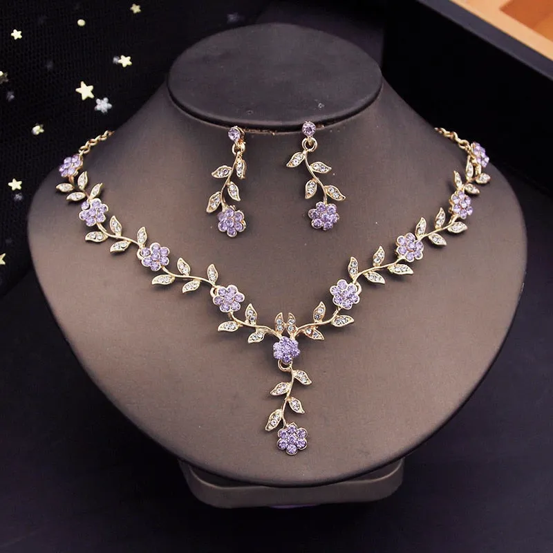 Princess Rose Jewelry Set
