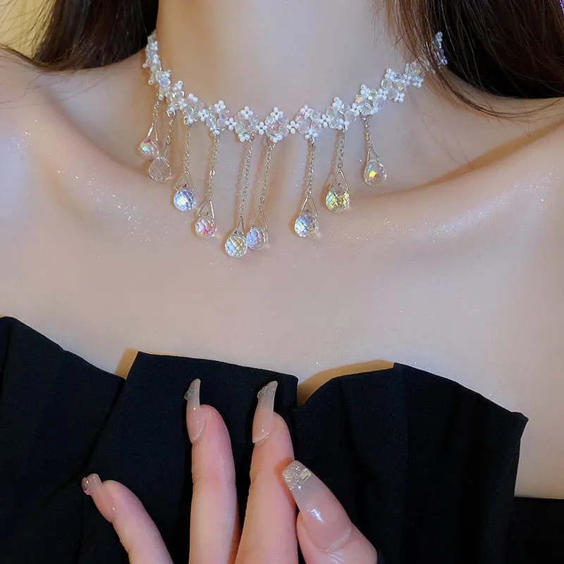 Princess Water Drop Choker