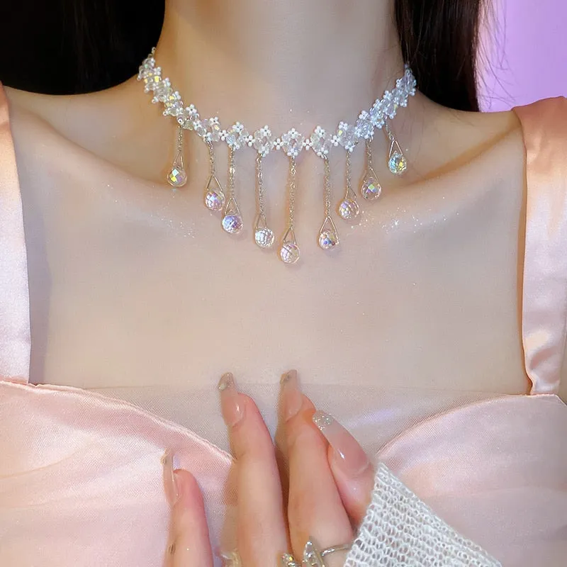 Princess Water Drop Choker