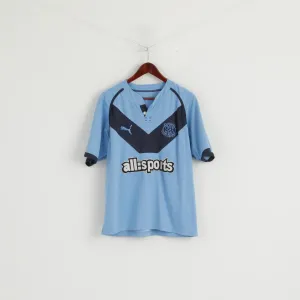 Puma Men M Shirt Blue St. Helens Rugby League Club Sport Short Sleeve Top