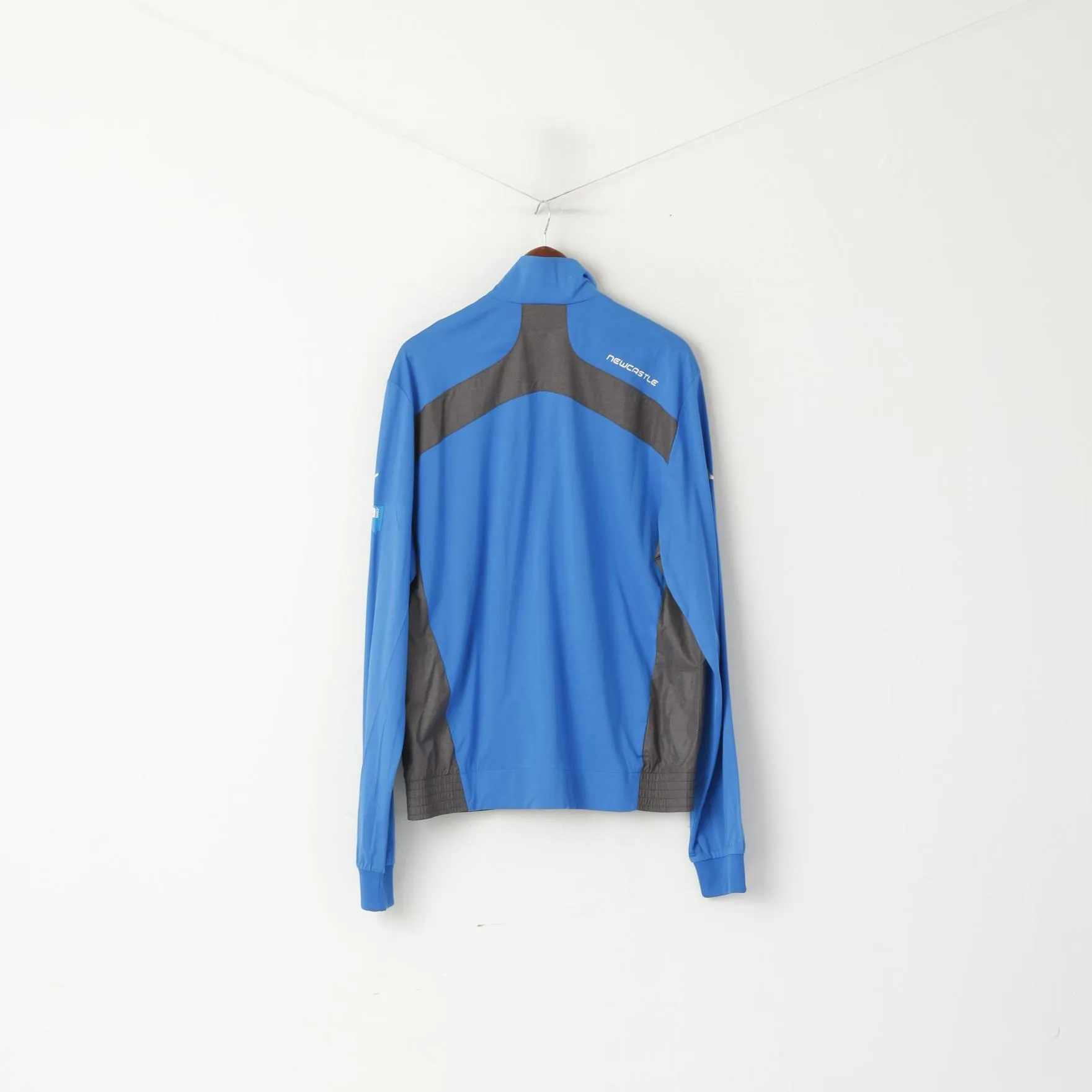 Puma Men XL Jacket Blue Newcastle United Football Club Activewear Zip Up Track Top