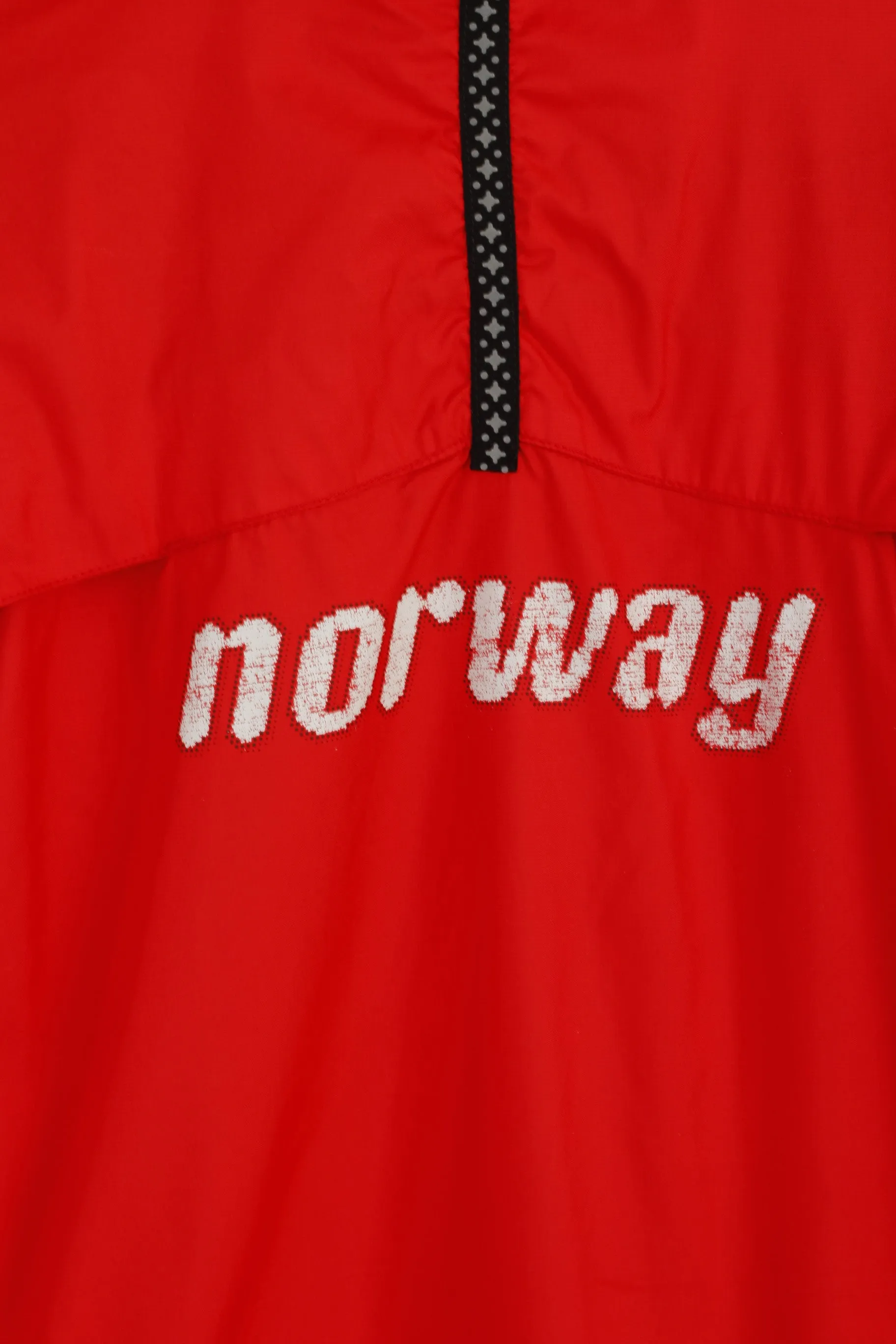 Puma Women 14 L Jacket Red Full Zipper Lightweight Norway Run Active Top