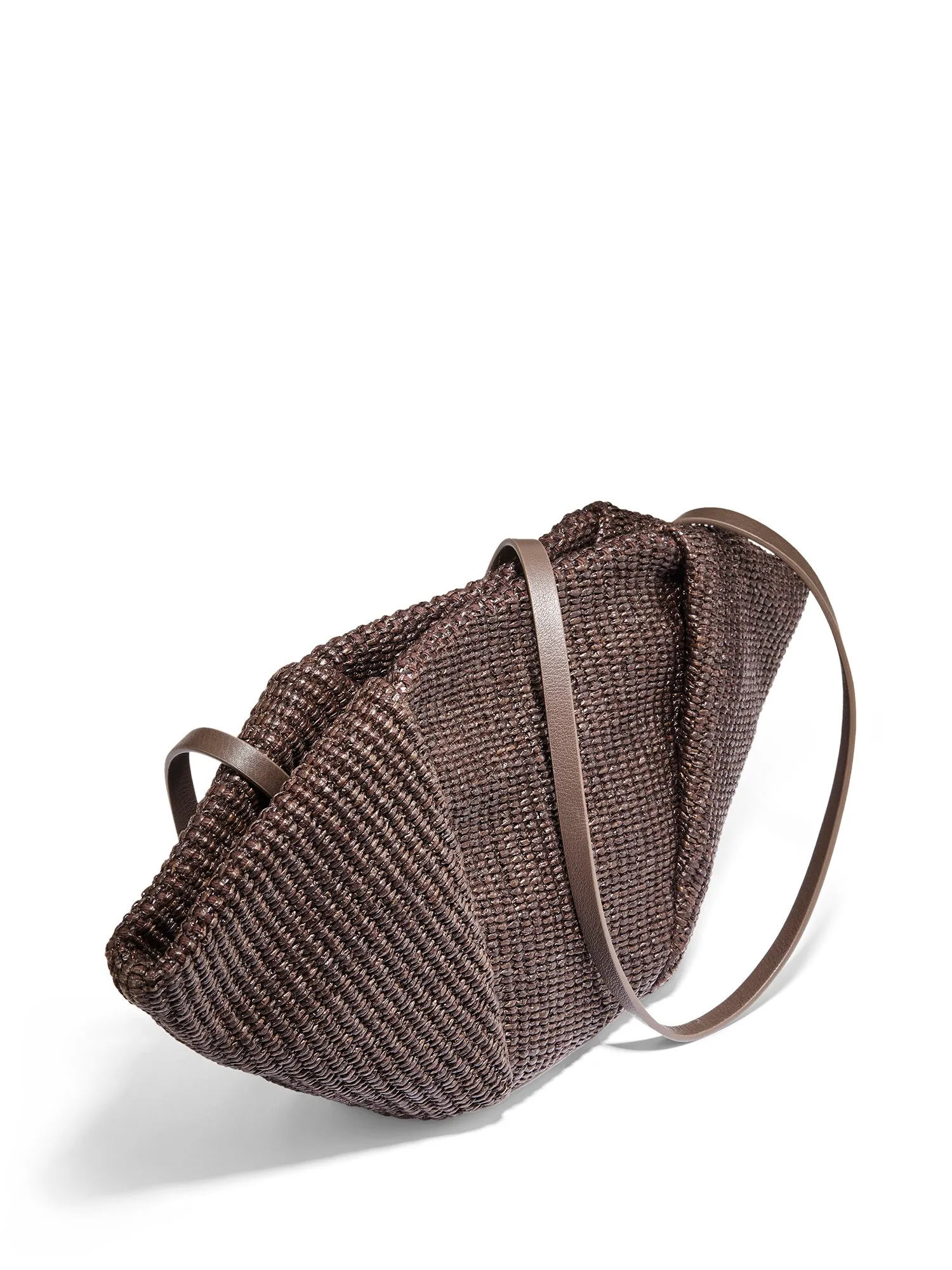 Raffia Clutch