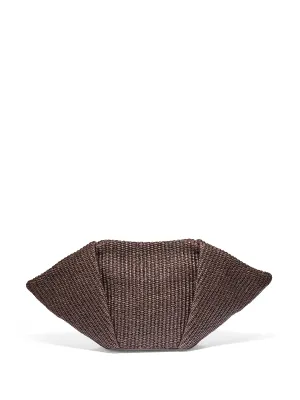 Raffia Clutch