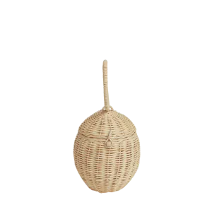 RATTAN EGG BASKET