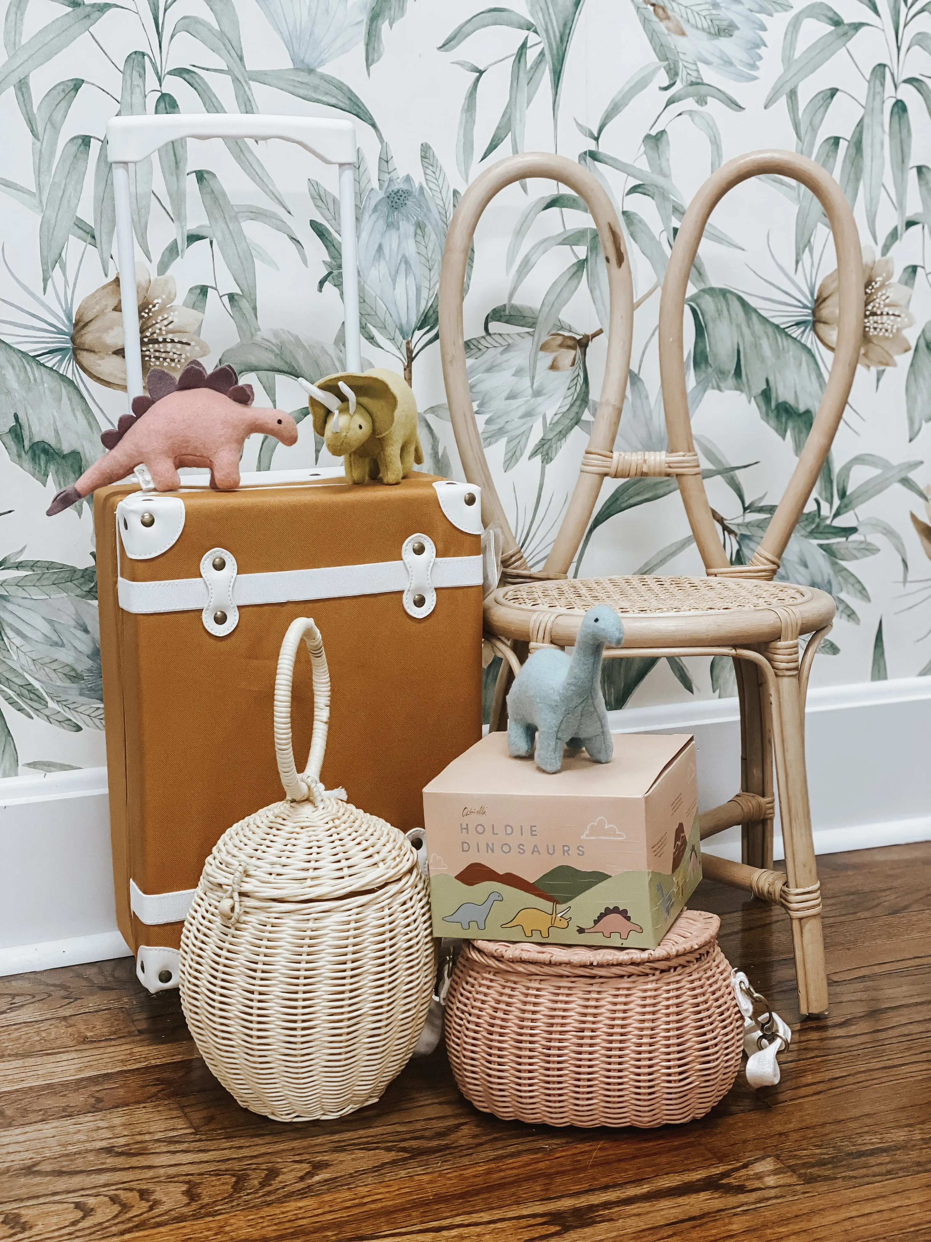RATTAN EGG BASKET