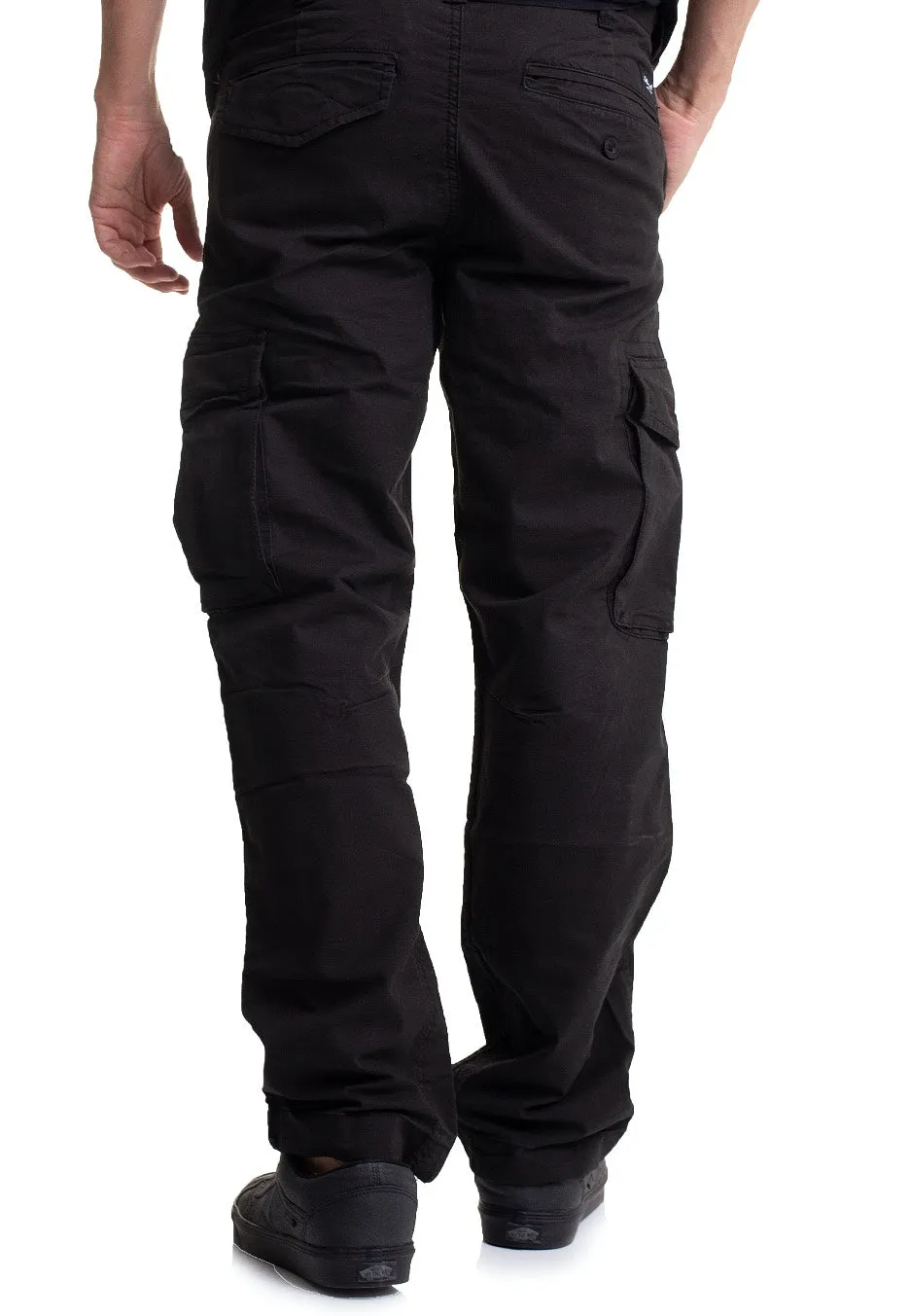 REELL - Flex Cargo LC Black Canvas - Pants