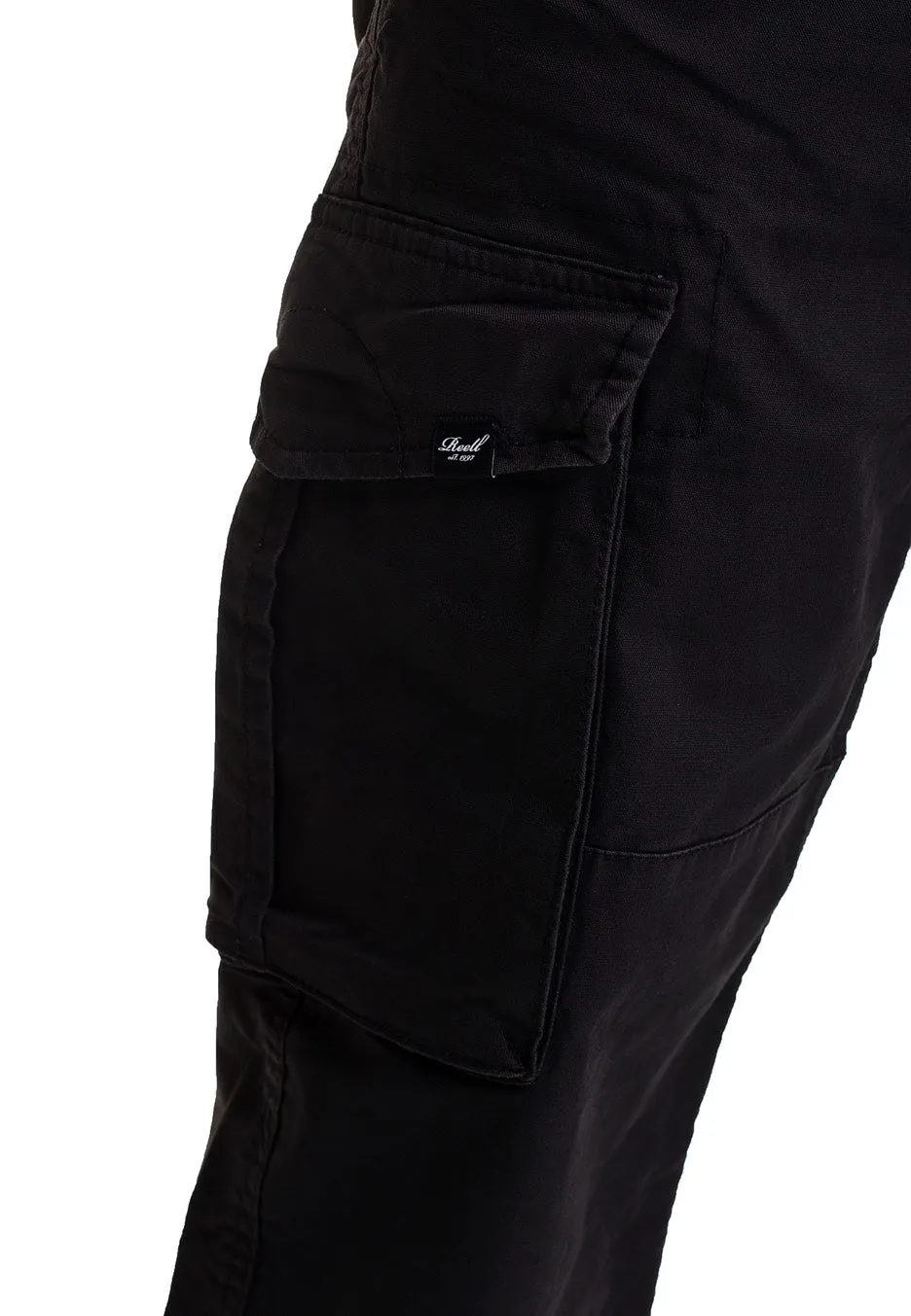REELL - Flex Cargo LC Black Canvas - Pants