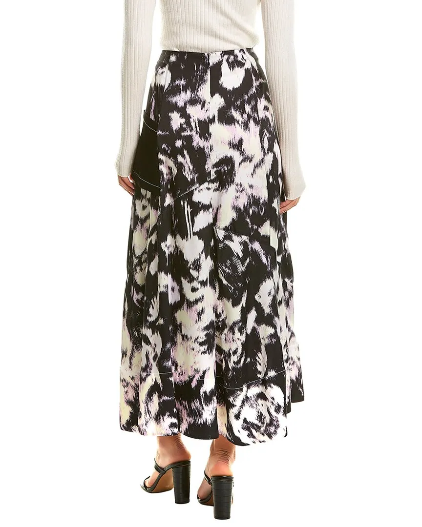 Reformation 3.1 Phillip Lim Abstract Midi Skirt