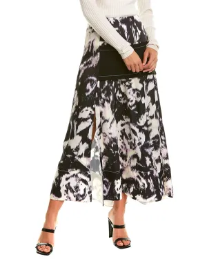 Reformation 3.1 Phillip Lim Abstract Midi Skirt