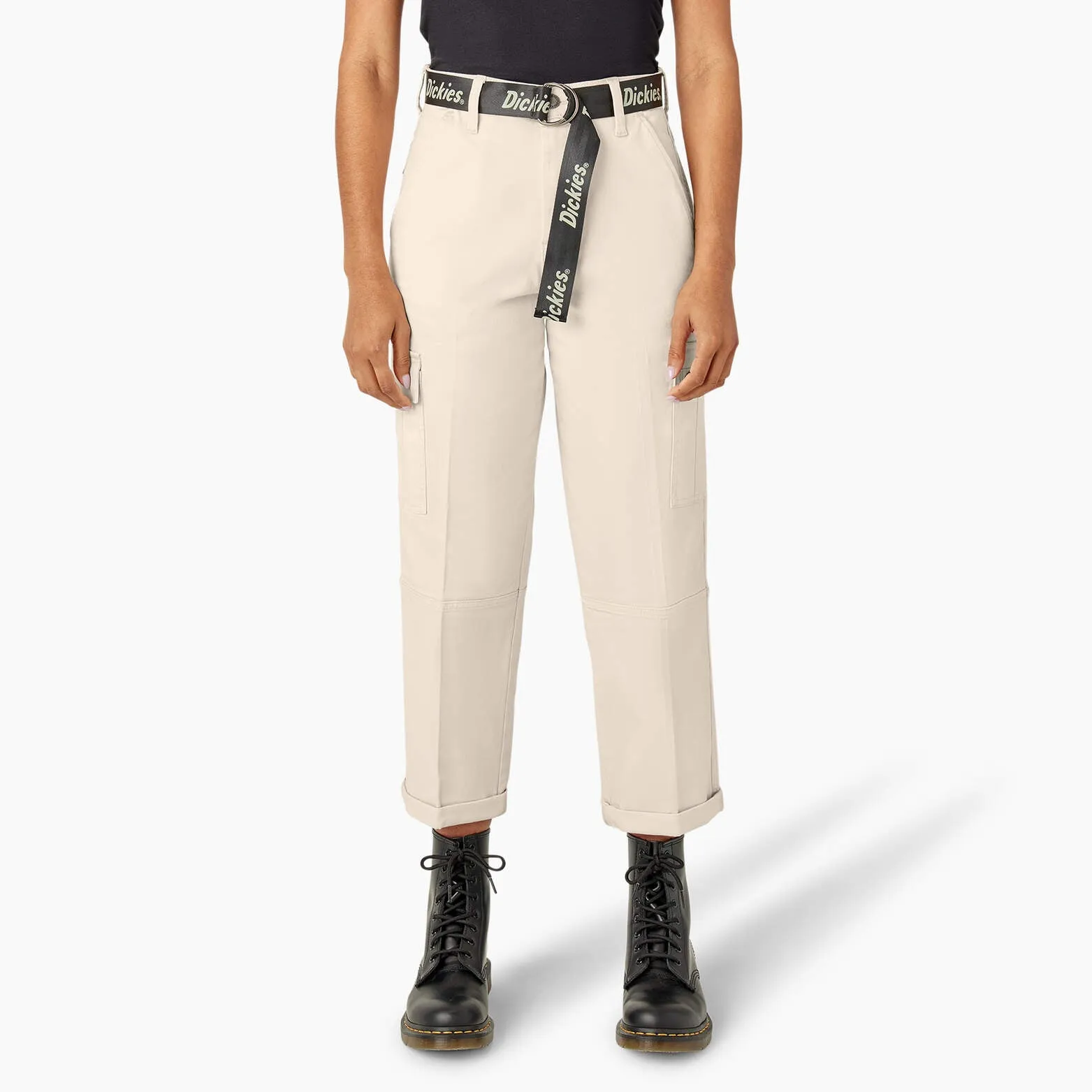 Reformation Dickies Women's Relaxed Fit Cropped Cargo Pants