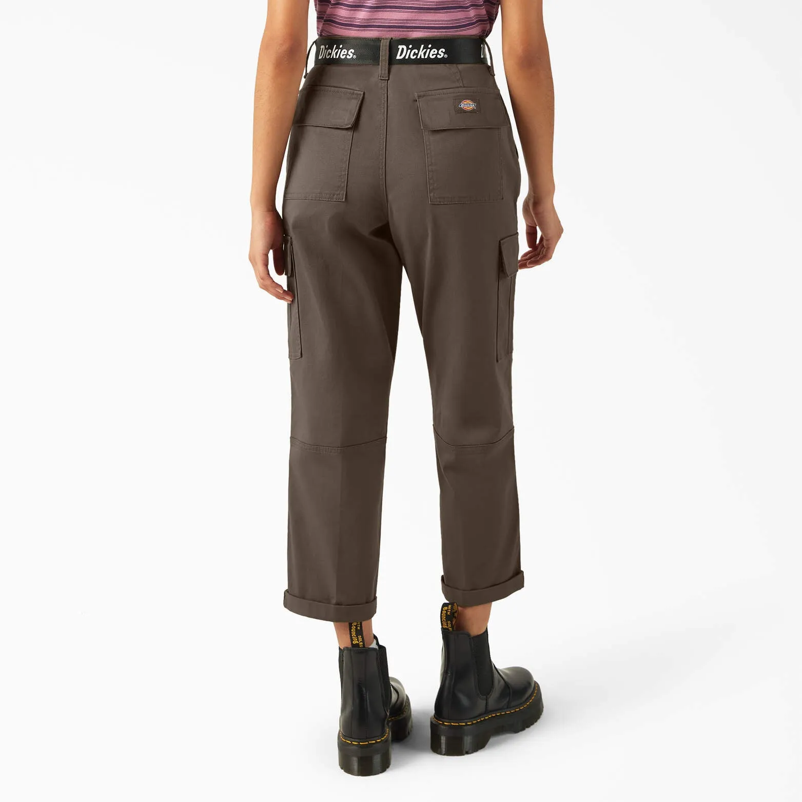 Reformation Dickies Women's Relaxed Fit Cropped Cargo Pants