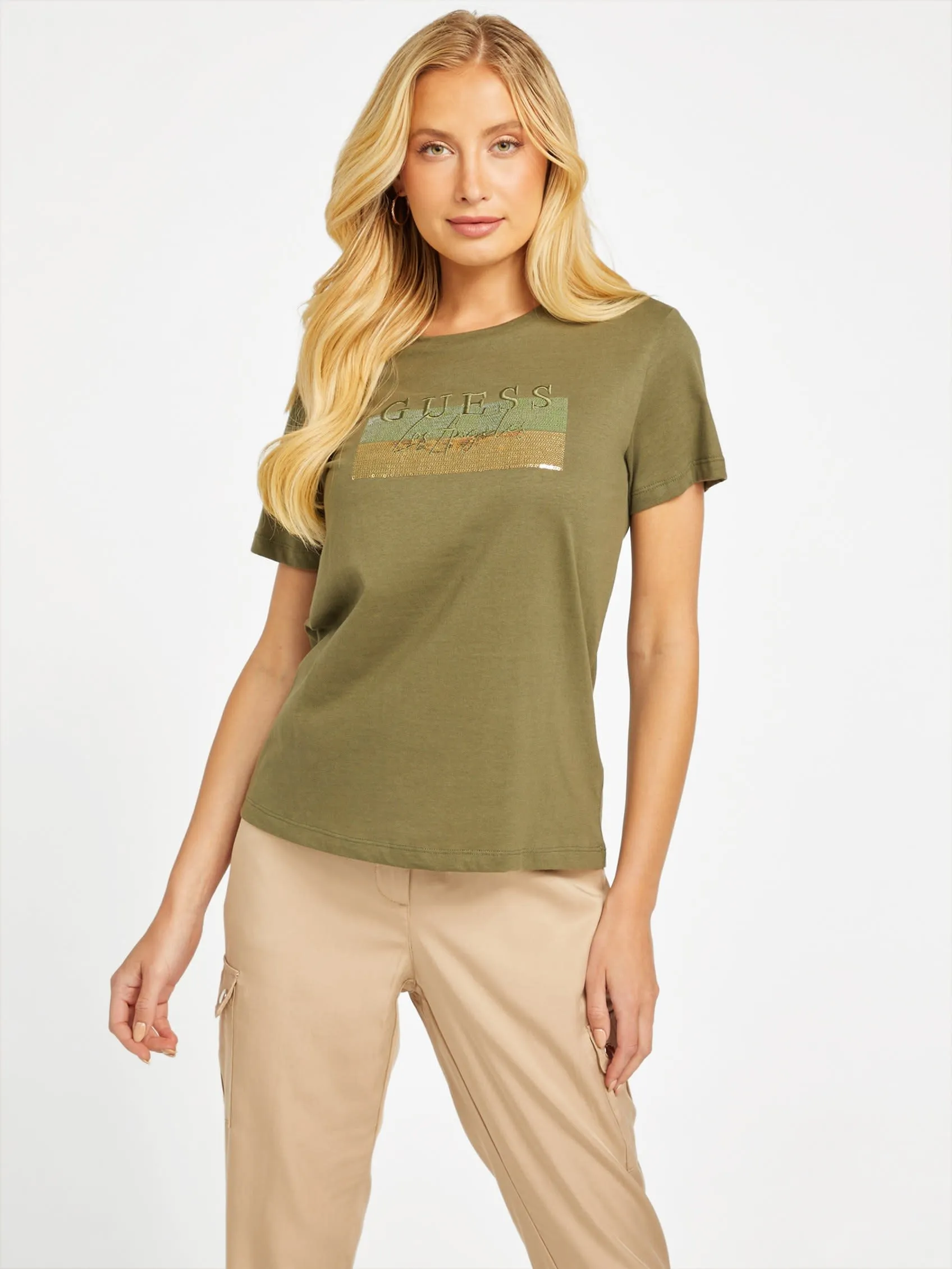 Reformation Junie Crewneck Tee