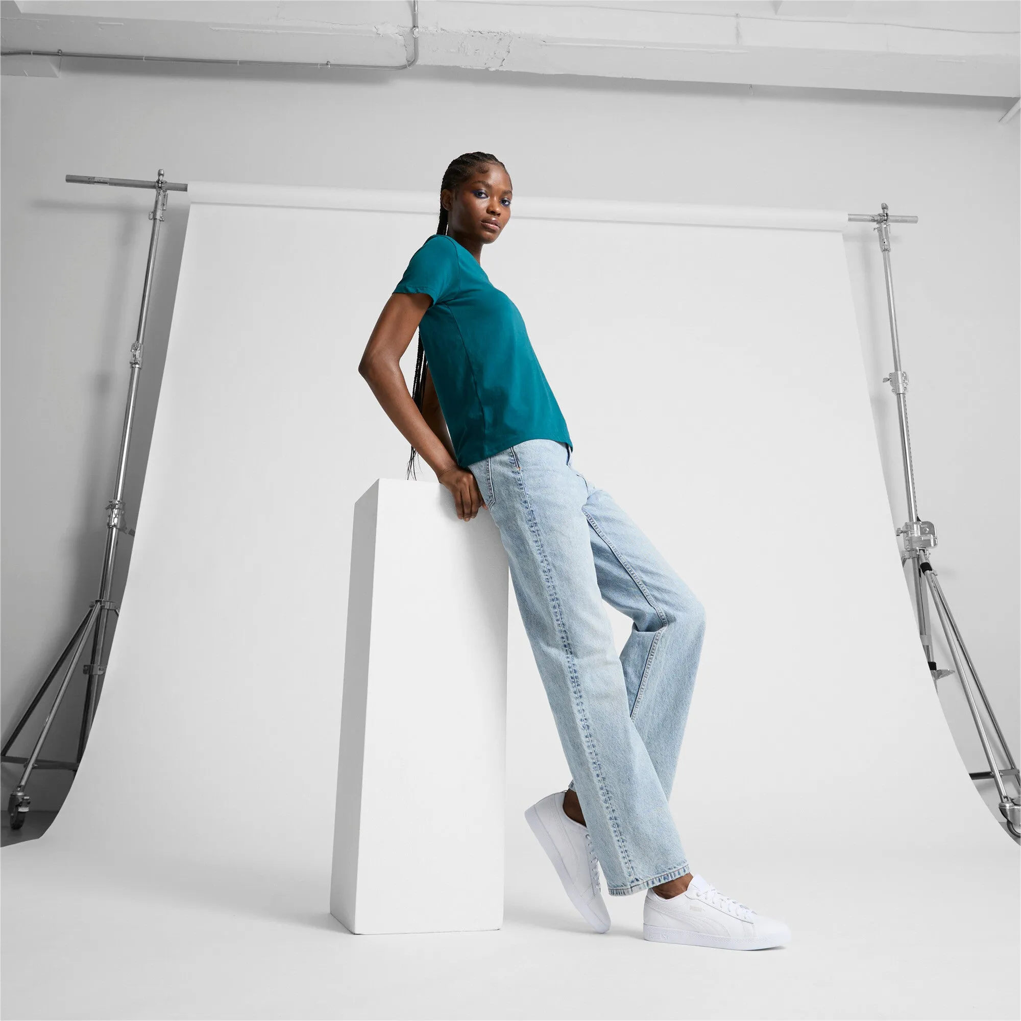 Reformation PUMA Women's ESSENTIALS Small Logo Tee