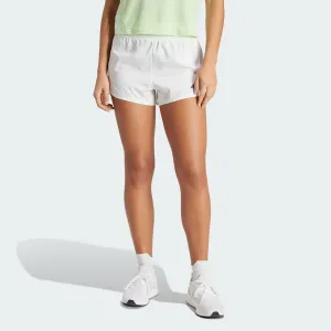 Reformation Women's adidas Pacer Training 3-Stripes Woven High-Rise Shorts