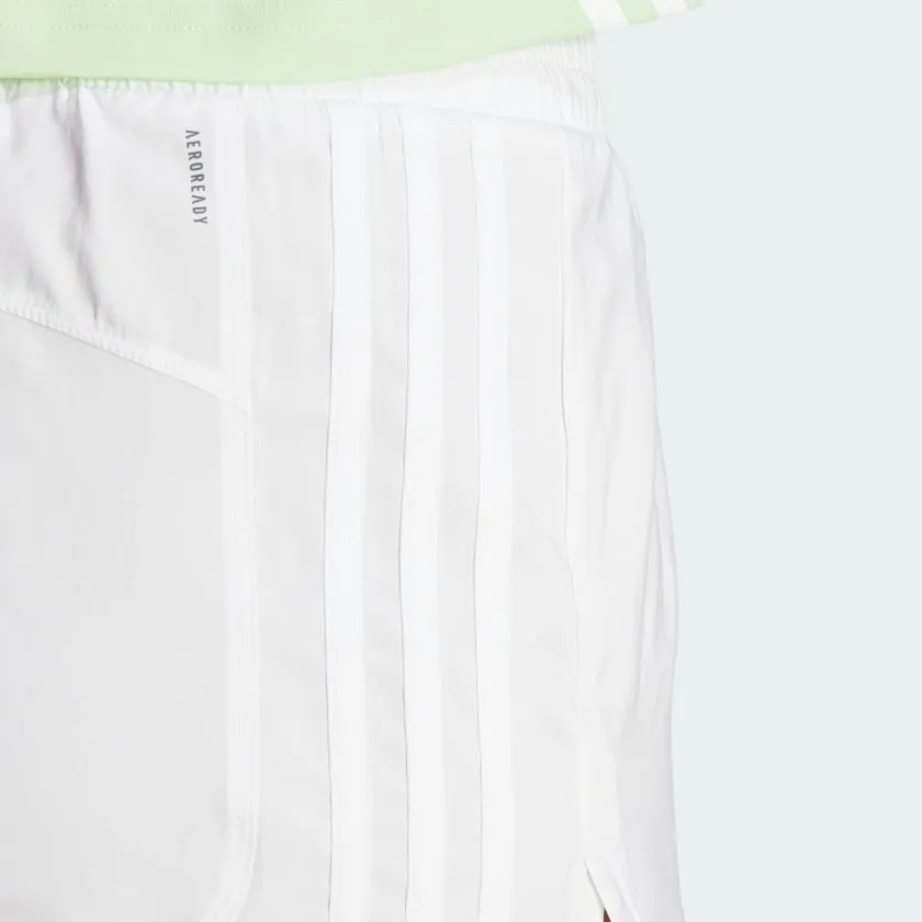 Reformation Women's adidas Pacer Training 3-Stripes Woven High-Rise Shorts