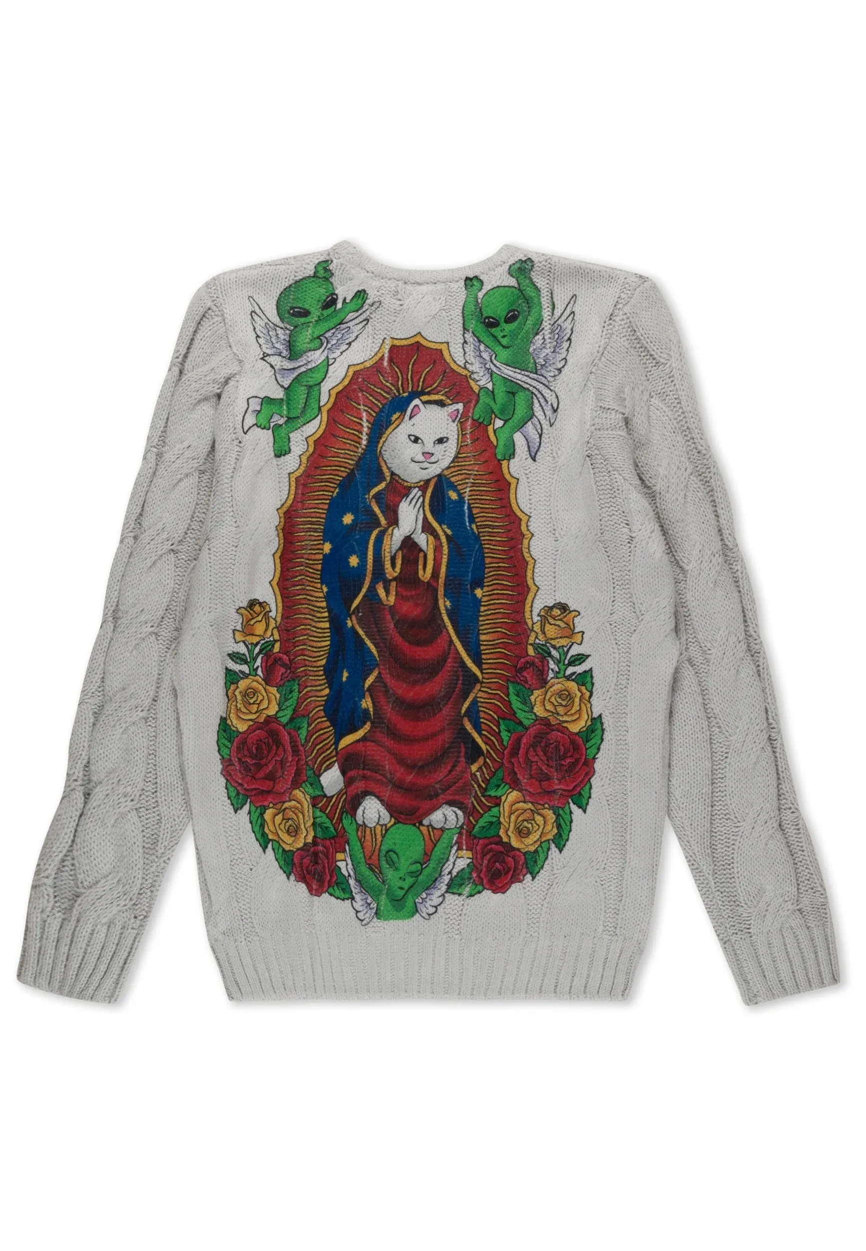 RIPNDIP - Mother Nerm Knit Grey - Sweater