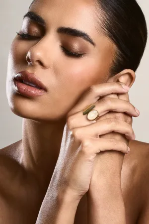 Roxi | Gold Pendant Wrap Ring Club L London