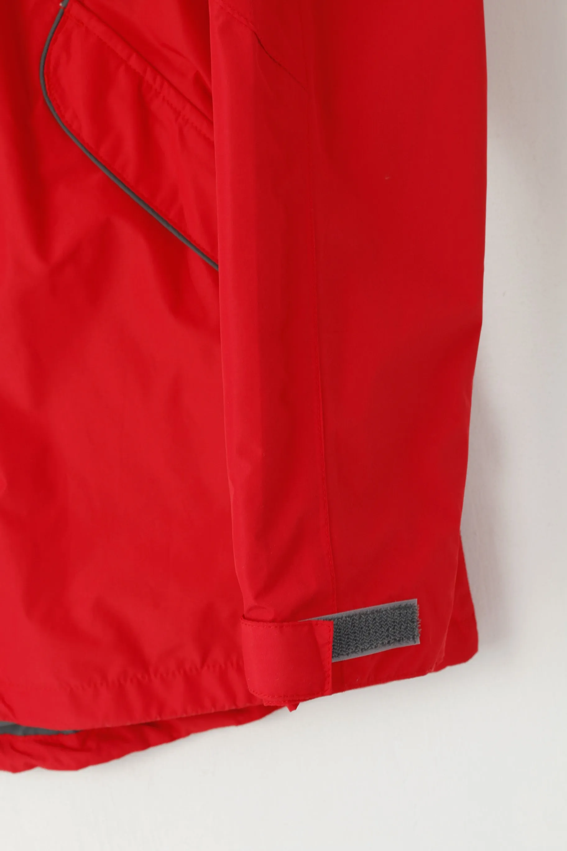 Rukka Men M Jacket Red Lightweight Full Zipper Holzbau AG Sportswear Outdoor Top