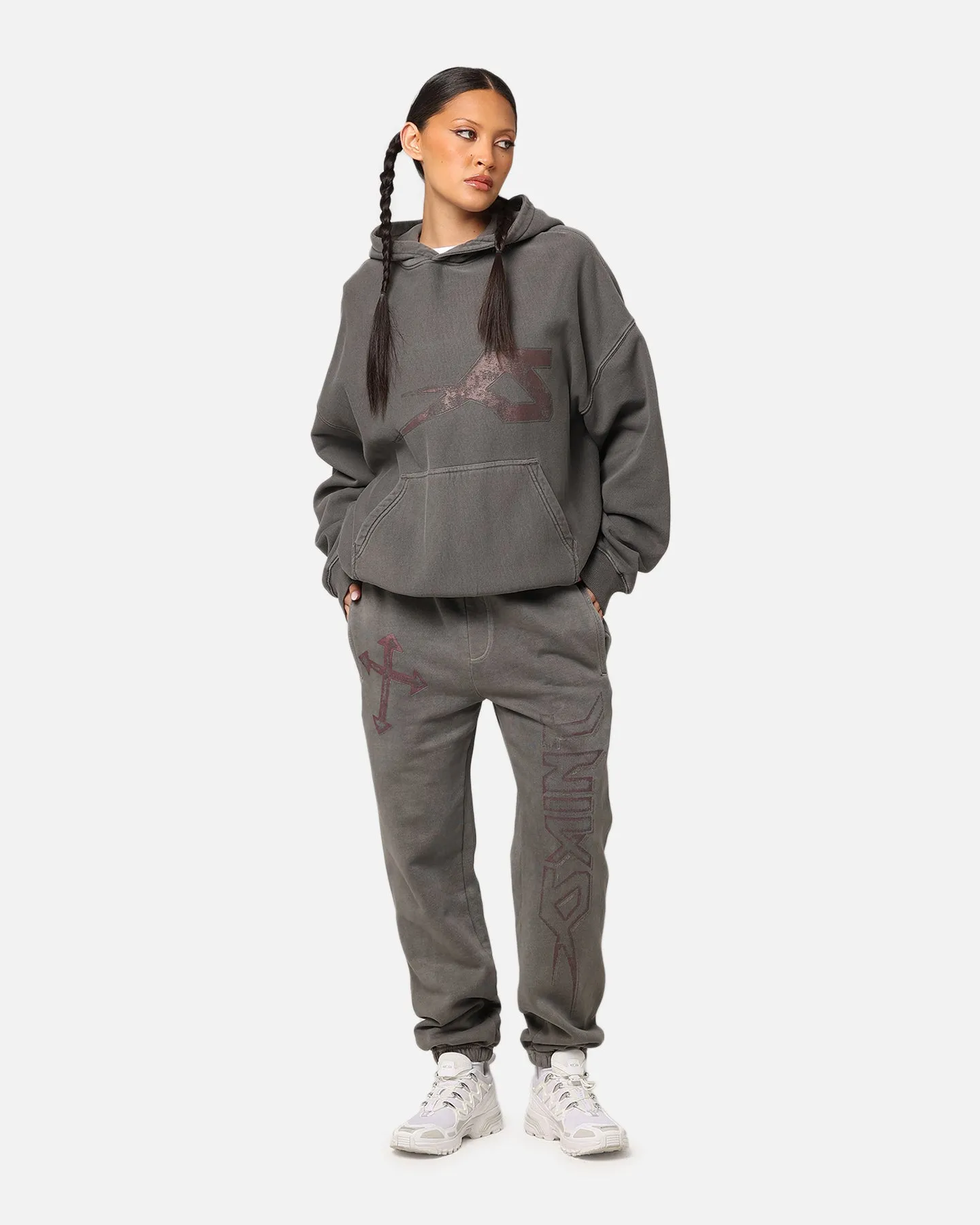 Saint Morta SSIX Sweat Pants Washed Charcoal