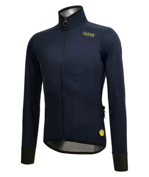 Santini Le Maillot Jaune Rain Jacket (Blue)