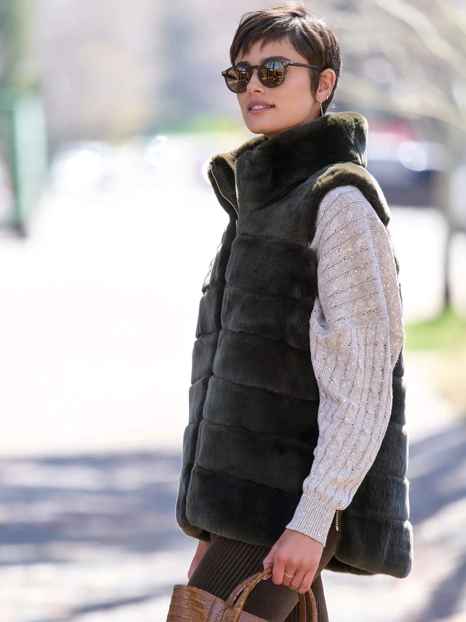 Sarah Rex Fur Vest