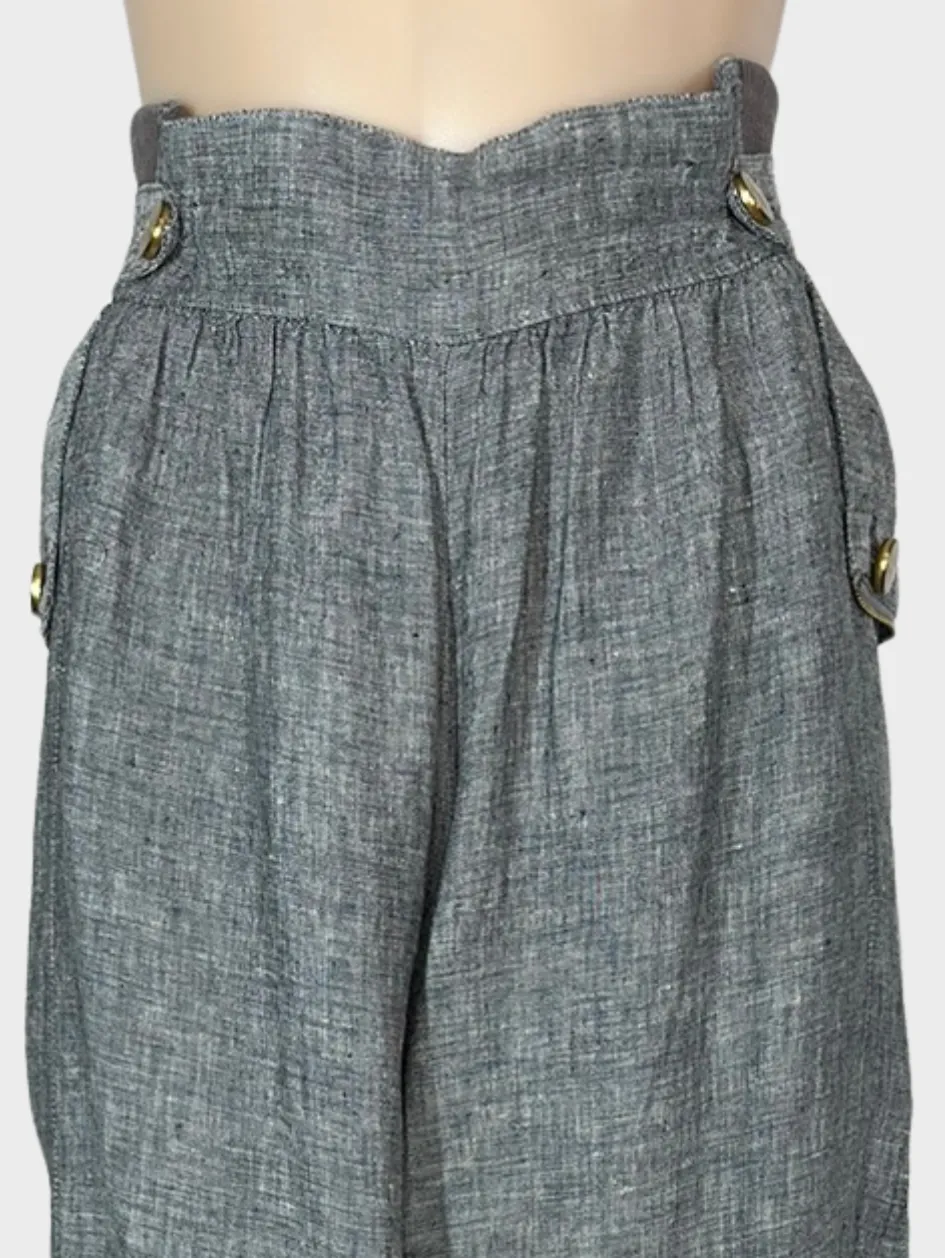 sass & bide | pants | size 10 | tapered leg | 100% linen