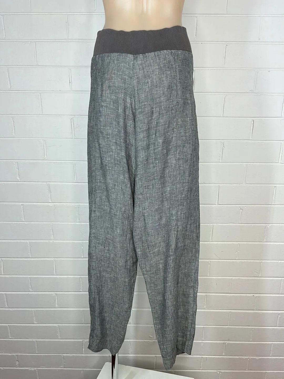 sass & bide | pants | size 10 | tapered leg | 100% linen