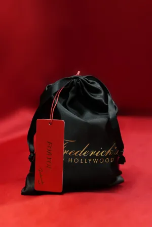 Satin Gift Pouch With Tissue & Tag