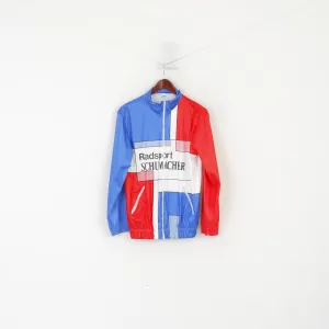 Schumacher Radsport Men 3 M Cycling Jacket Vintage Shiny Italy Full Zip Jersey Bike Top