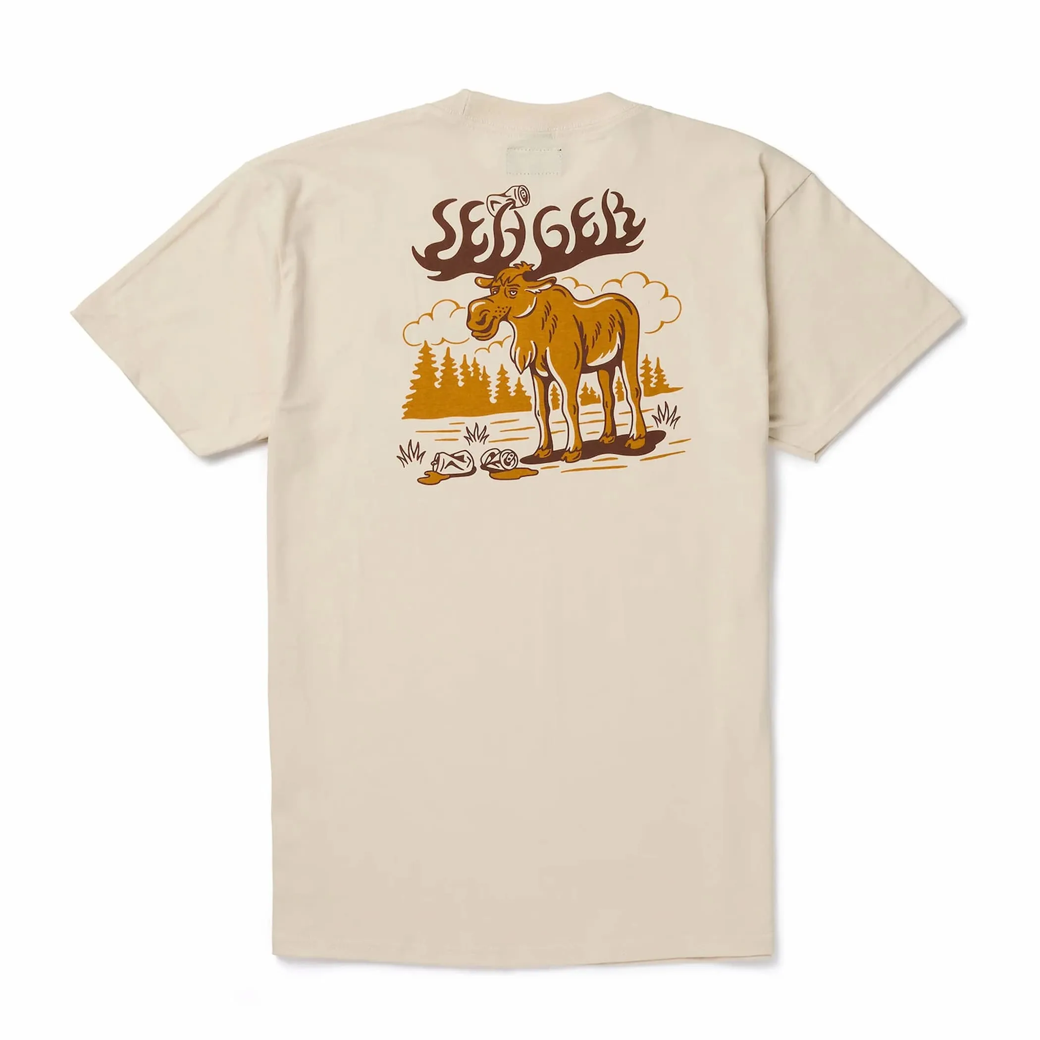 Seager Men's Tipsy Moose Short-Sleeve Tee