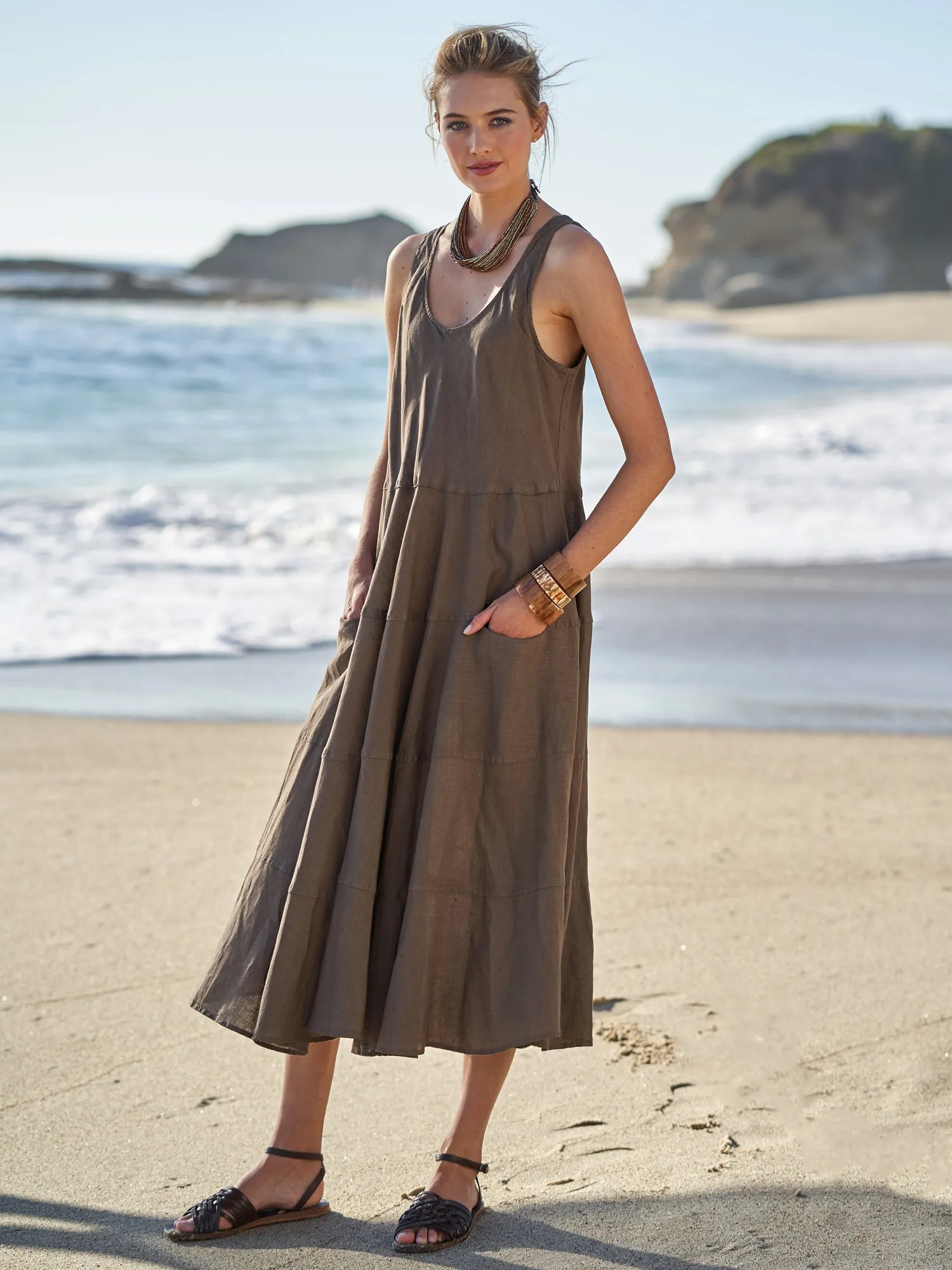 Shari Linen Dress