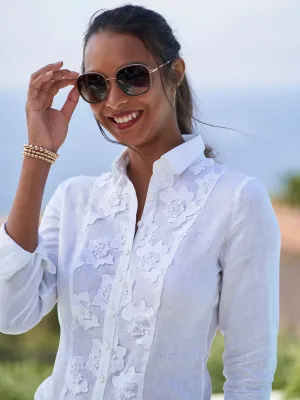 Sheri Fleur Linen Shirt