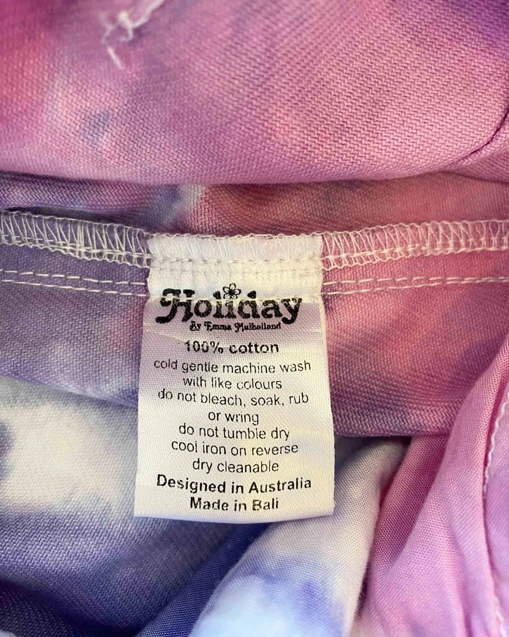 Size 10 | Holiday by Emma Mulholland Tie Dye Pants